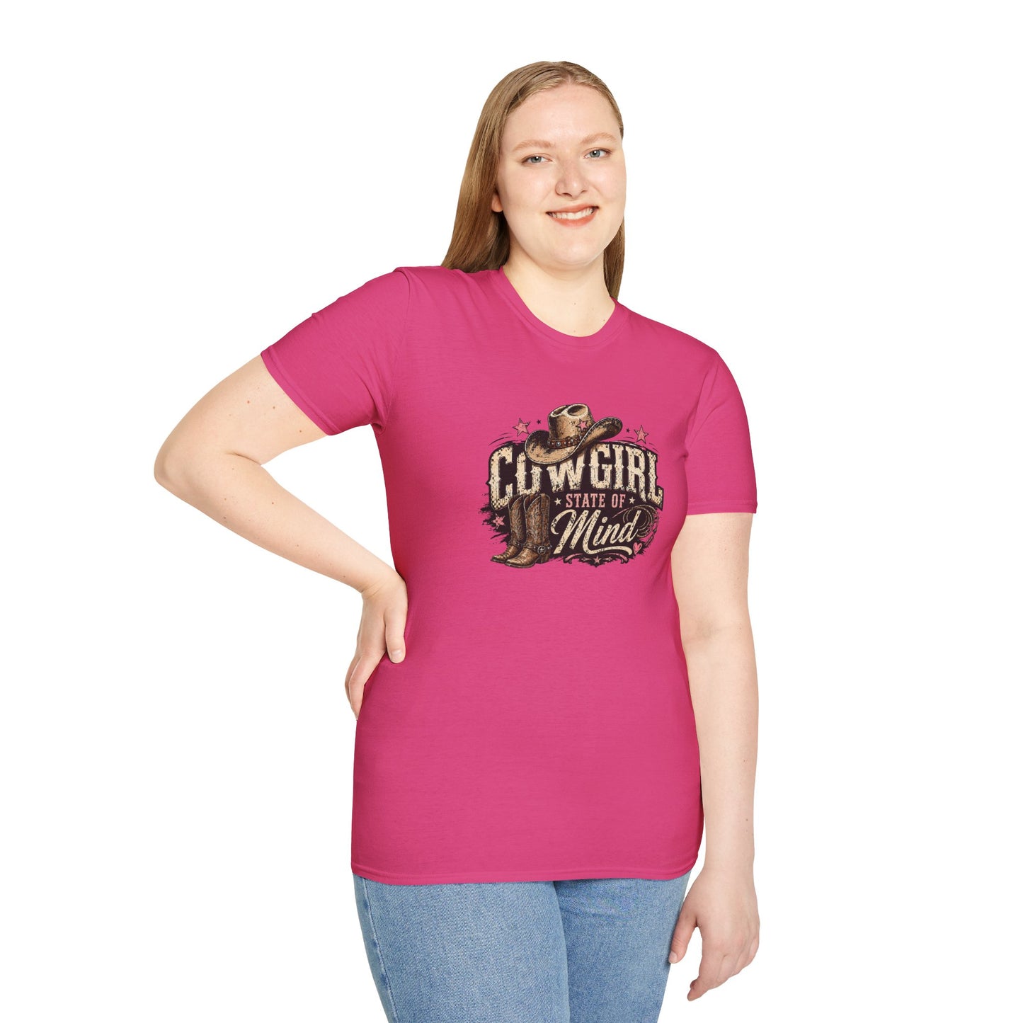 COWGIRL STATE OF MIND - Unisex Soft Style T-Shirt