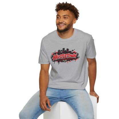 HUSTLETOWN - Unisex Soft Style T-Shirt