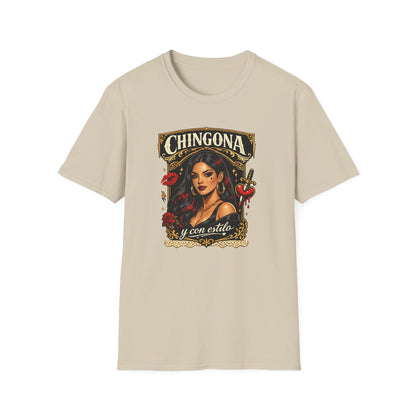 CHINGONA Y CON ESTILO - Unisex Soft Style T-Shirt