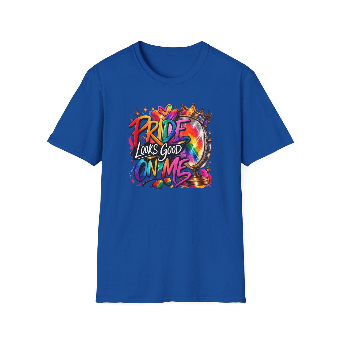 PRIDE LOOKS GOOD ON ME - Unisex Softstyle T-Shirt