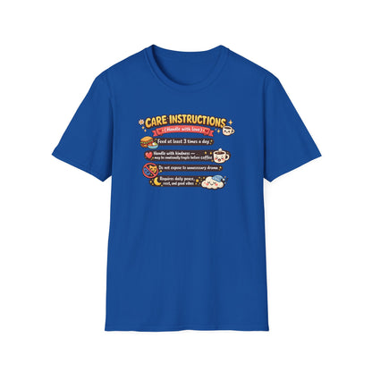 CARE INSTRUCTIONS - Unisex Soft Style T-Shirt