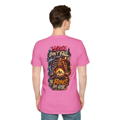 HOUSE DON'T FALL - (Front/Back Print) Unisex Soft Style T-Shirt