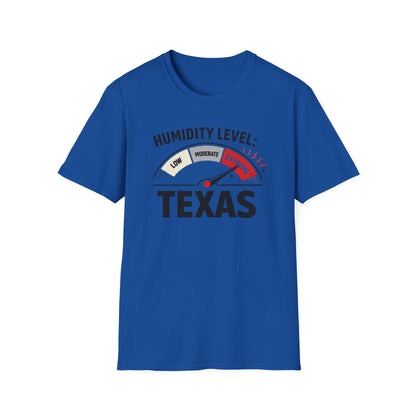 HUMIDITY LEVEL - Unisex Soft Style T-shirt