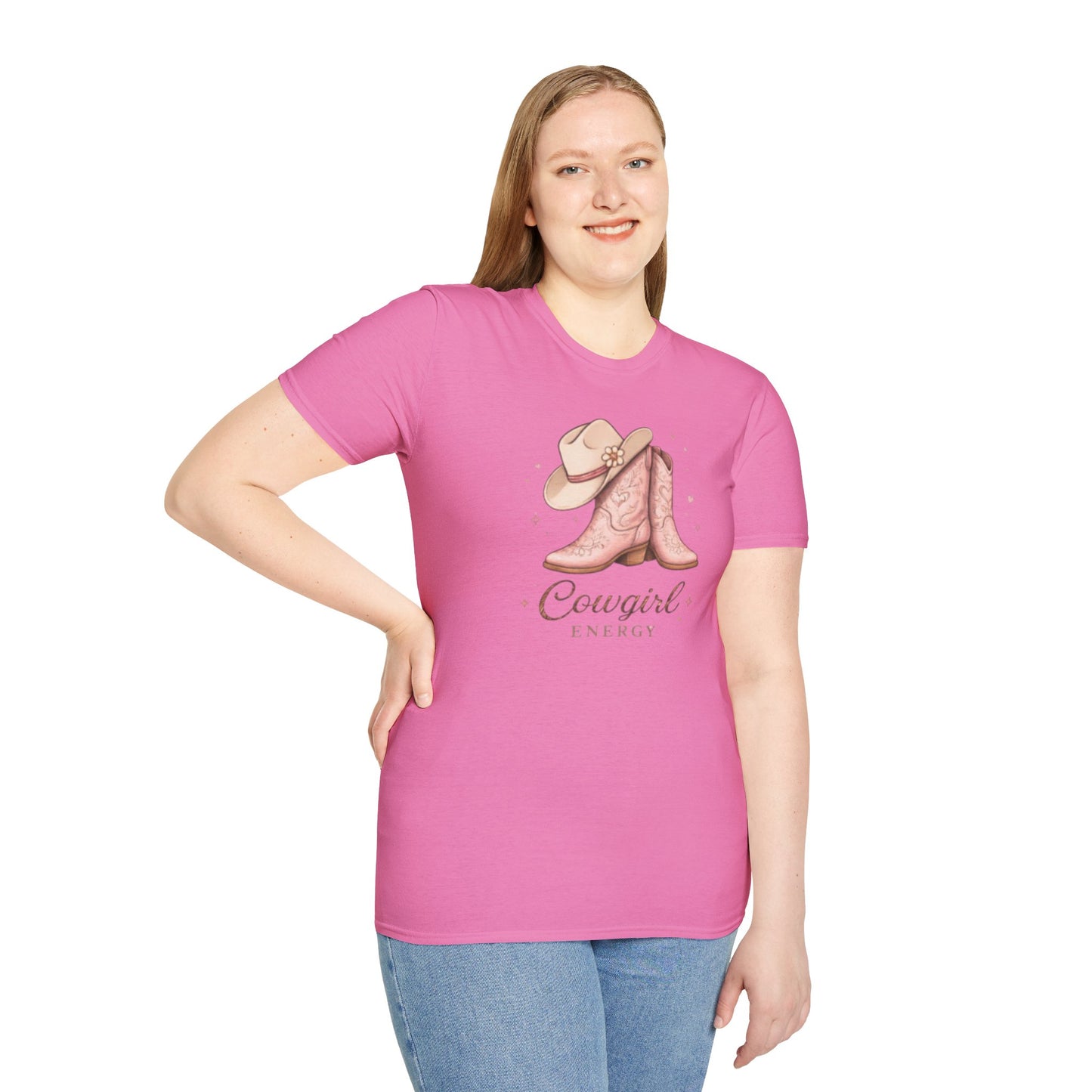 COWGIRL ENERGY - Unisex Soft Style T-Shirt