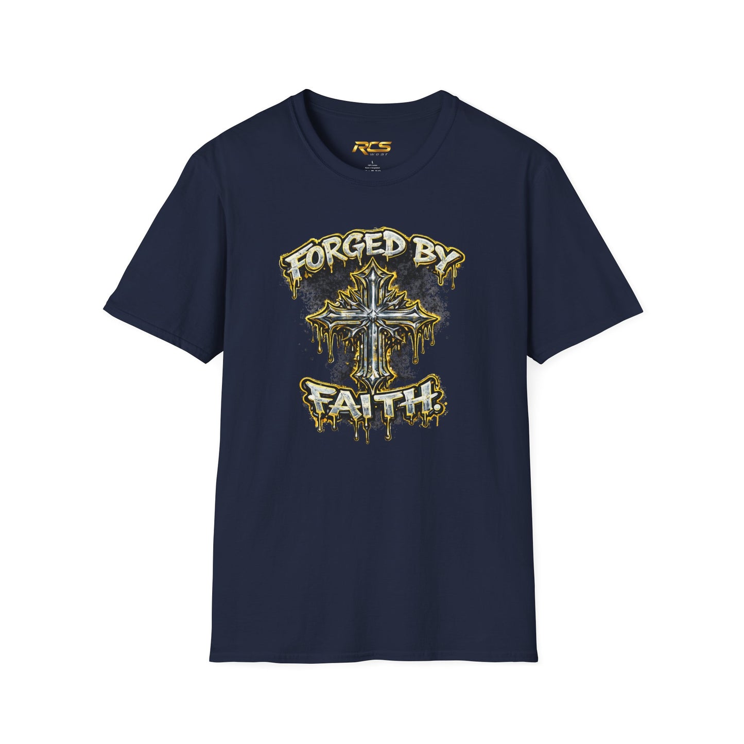 FORGED BY FAITH - Unisex Soft Style T-Shirt