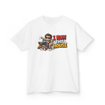 I RUN THIS HOUSE - Kid's Cotton Tee