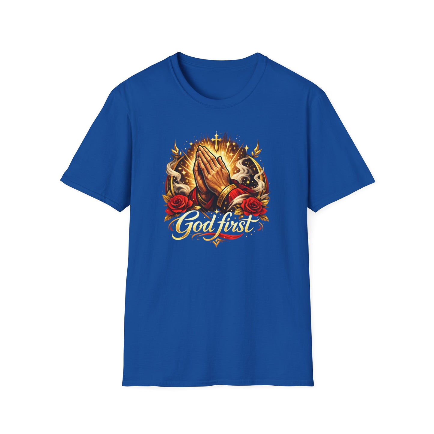 GOD FIRST - Unisex Soft Style T-Shirt