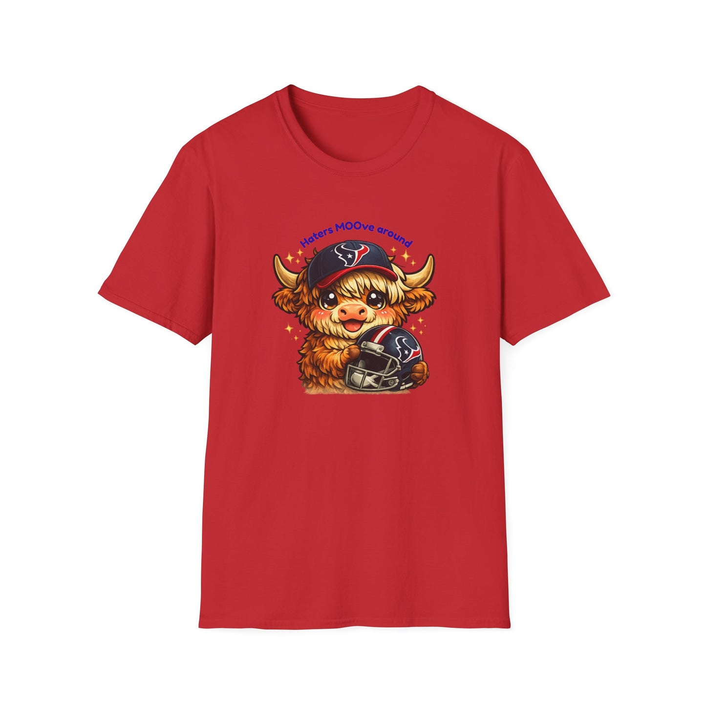 Haters MOOve around - Unisex Soft Style T-Shirt