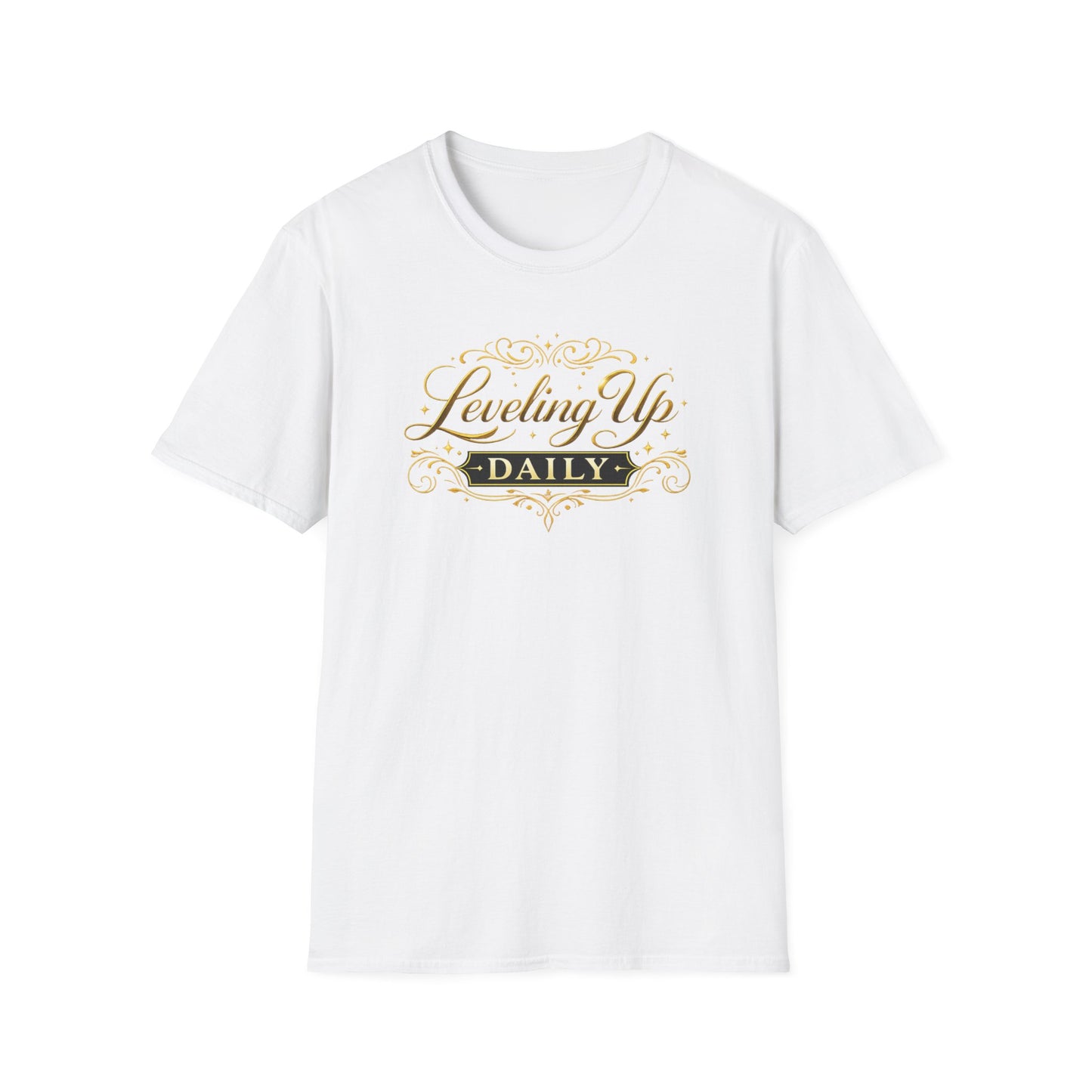 Leveling Up Daily — Unisex Soft Style T-Shirt