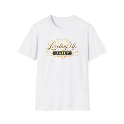 Leveling Up Daily — Unisex Soft Style T-Shirt