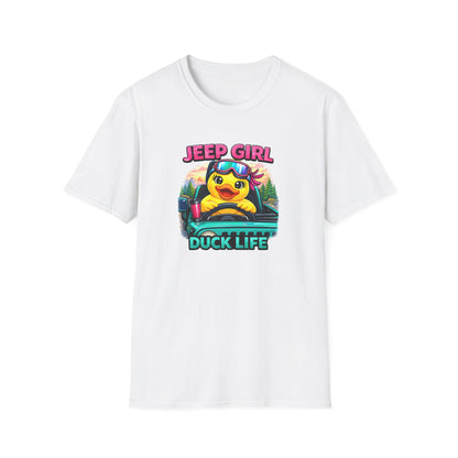 JEEP GIRL-DUCK LIFE - Unisex Softstyle T-Shirt