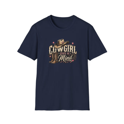 COWGIRL STATE OF MIND - Unisex Soft Style T-Shirt