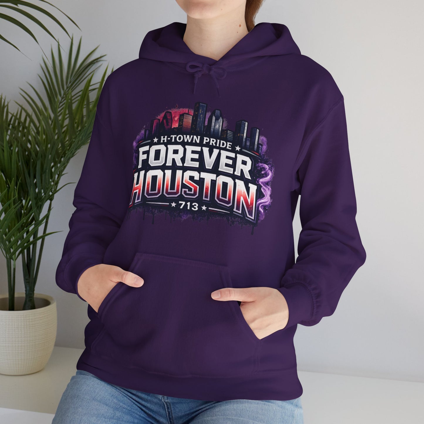 Forever Houston Hoodie | H-Town Pride Pull-Over Hoodie