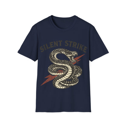 SILENT STRIKE - ((BIG PRINT)) - Unisex Soft Style T-Shirt