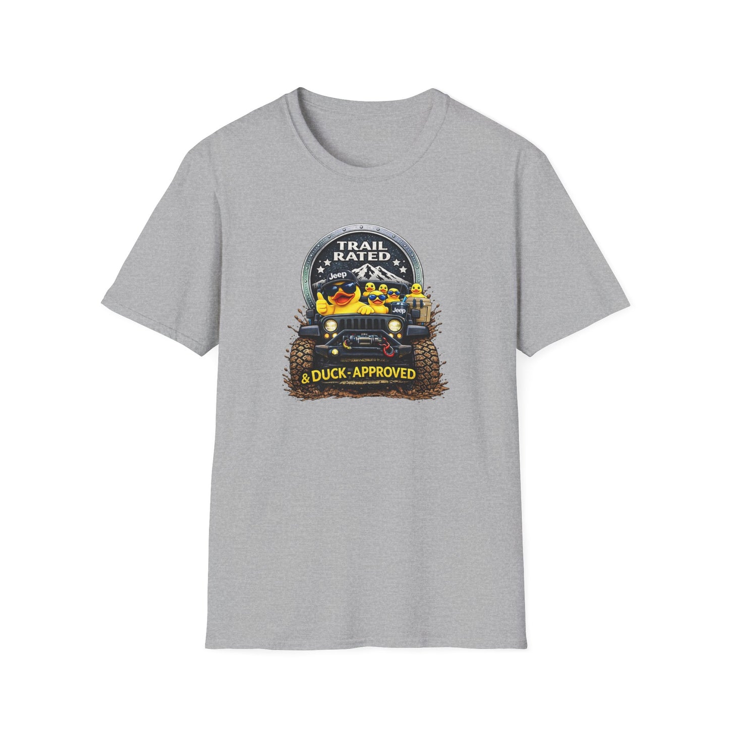 TRAIL RATED & DUCK APPROVED - Unisex Softstyle T-Shirt
