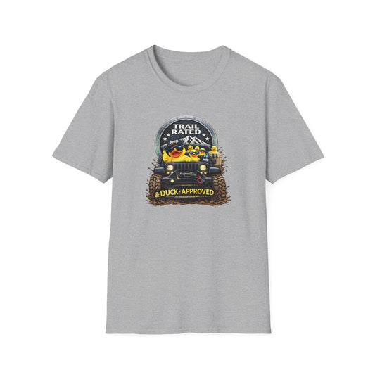 TRAIL RATED & DUCK APPROVED - Unisex Softstyle T-Shirt