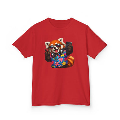 SELFIE TIME - RED PANDA STYLE - Kids Cotton™ Tee
