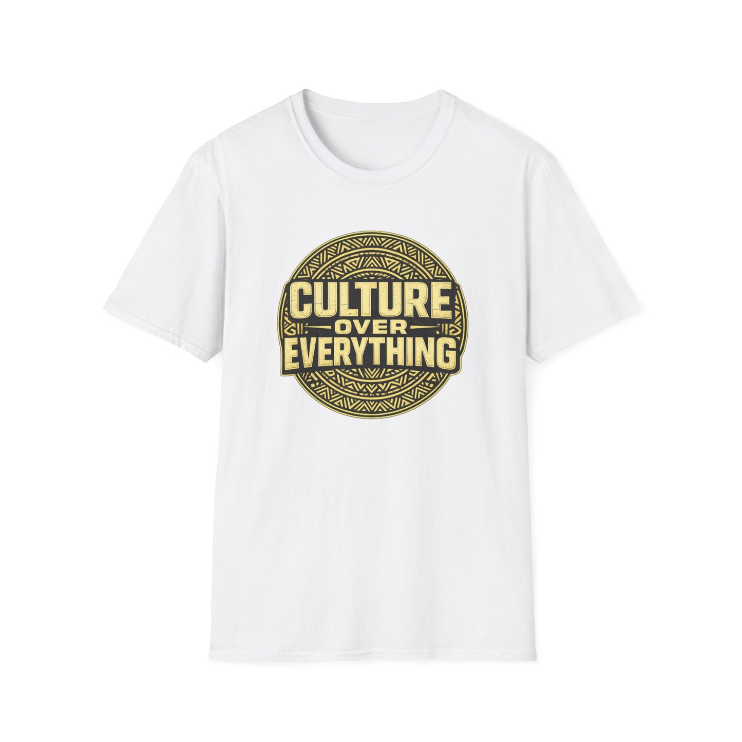CULTURE OVER EVERYTHING - Unisex Soft Style T-Shirt