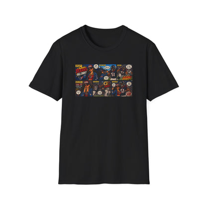 Comic Strip Graphic T‑Shirt — Retro Pop Art Panels