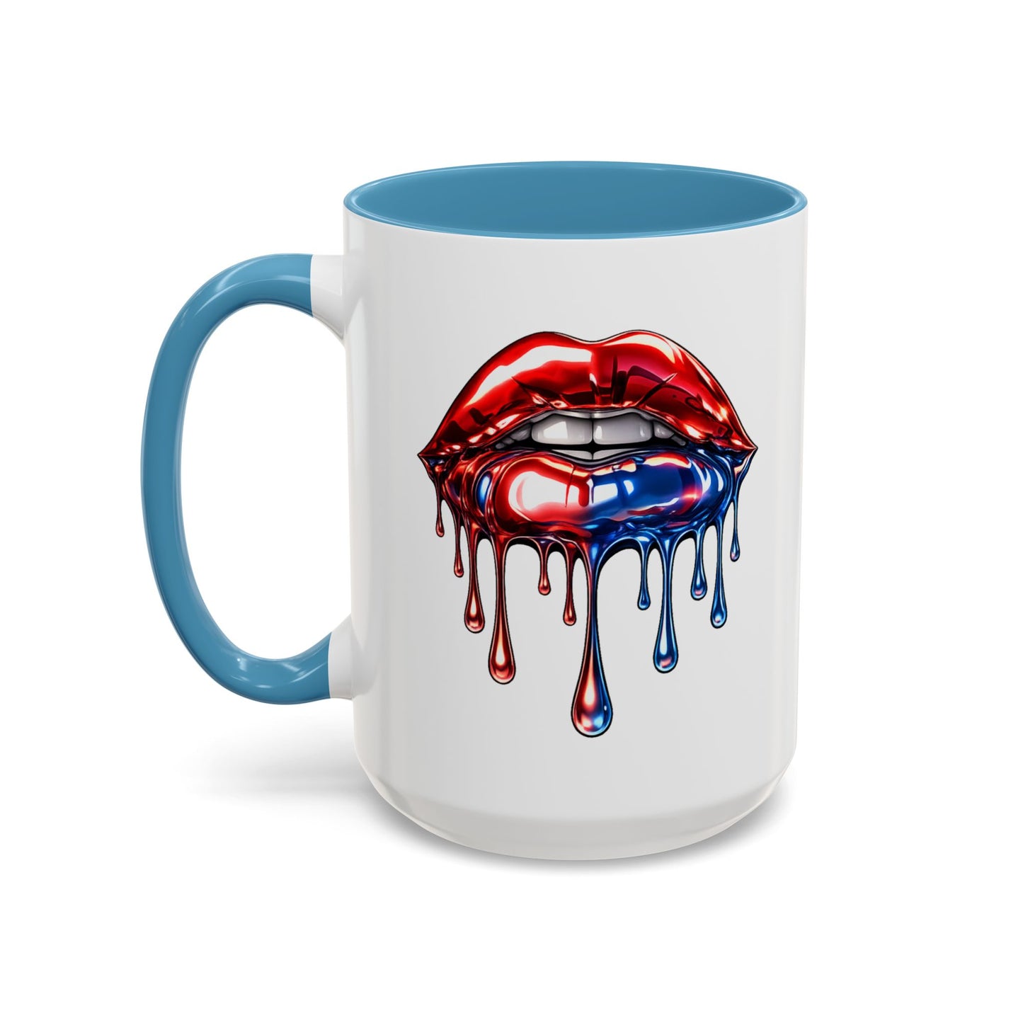 METALIC LIPS - Accent Coffee Mug (11, 15oz)