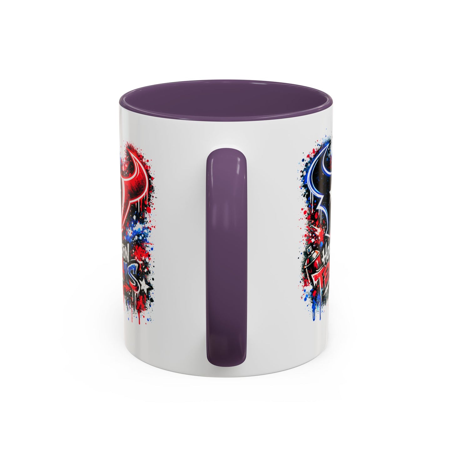 HOUSTON TEXANS - GRAFFITTI ART -Accent Coffee Mug (11, 15oz)