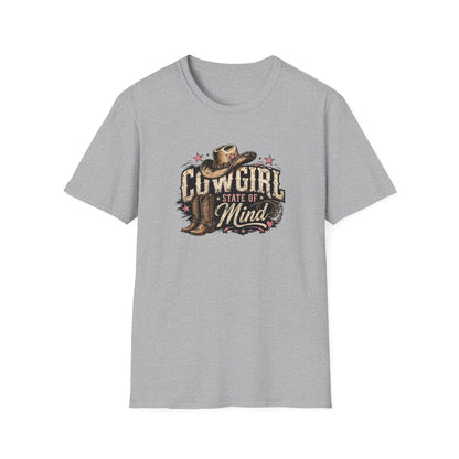 COWGIRL STATE OF MIND - Unisex Soft Style T-Shirt