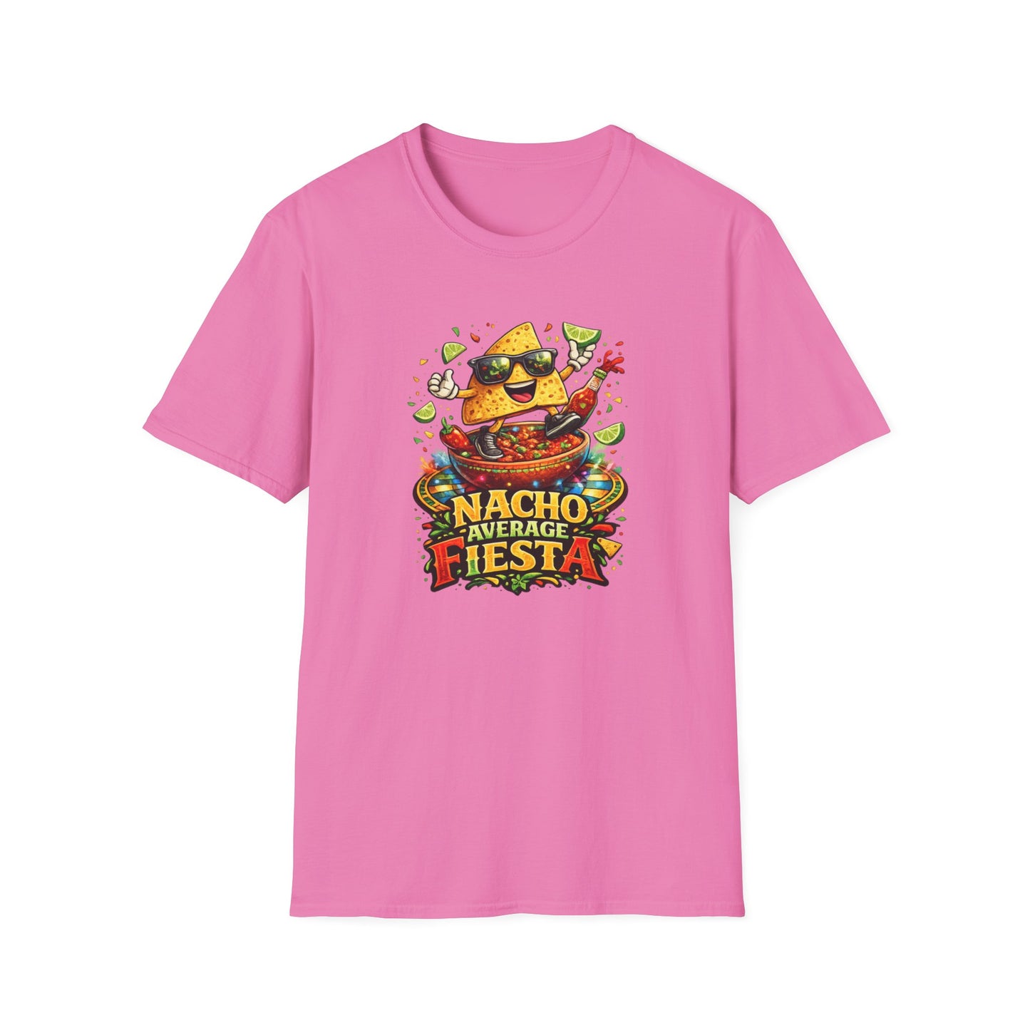 NACHO AVERAGE FIESTA - Unisex Soft Style T-Shirt