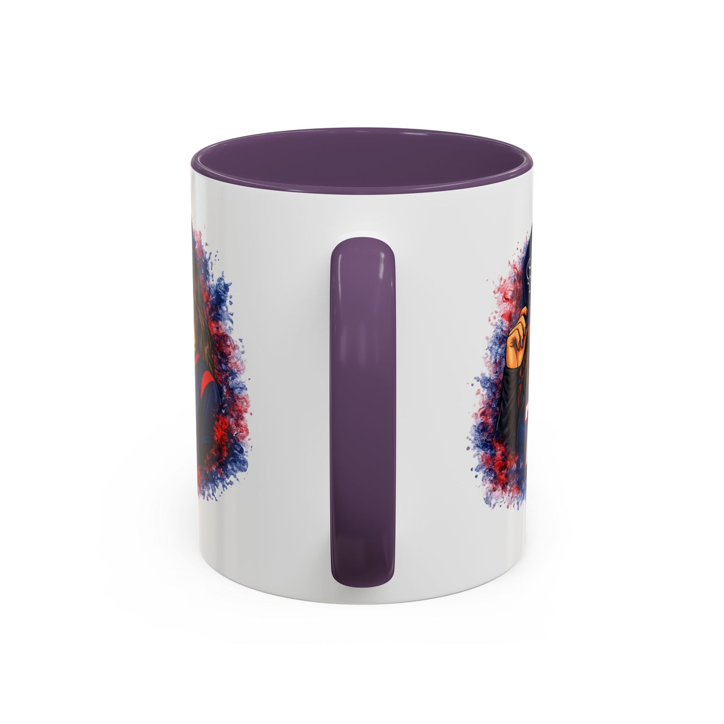 TEXANS GIRL REPPIN - Accent Coffee Mug (11, 15oz)