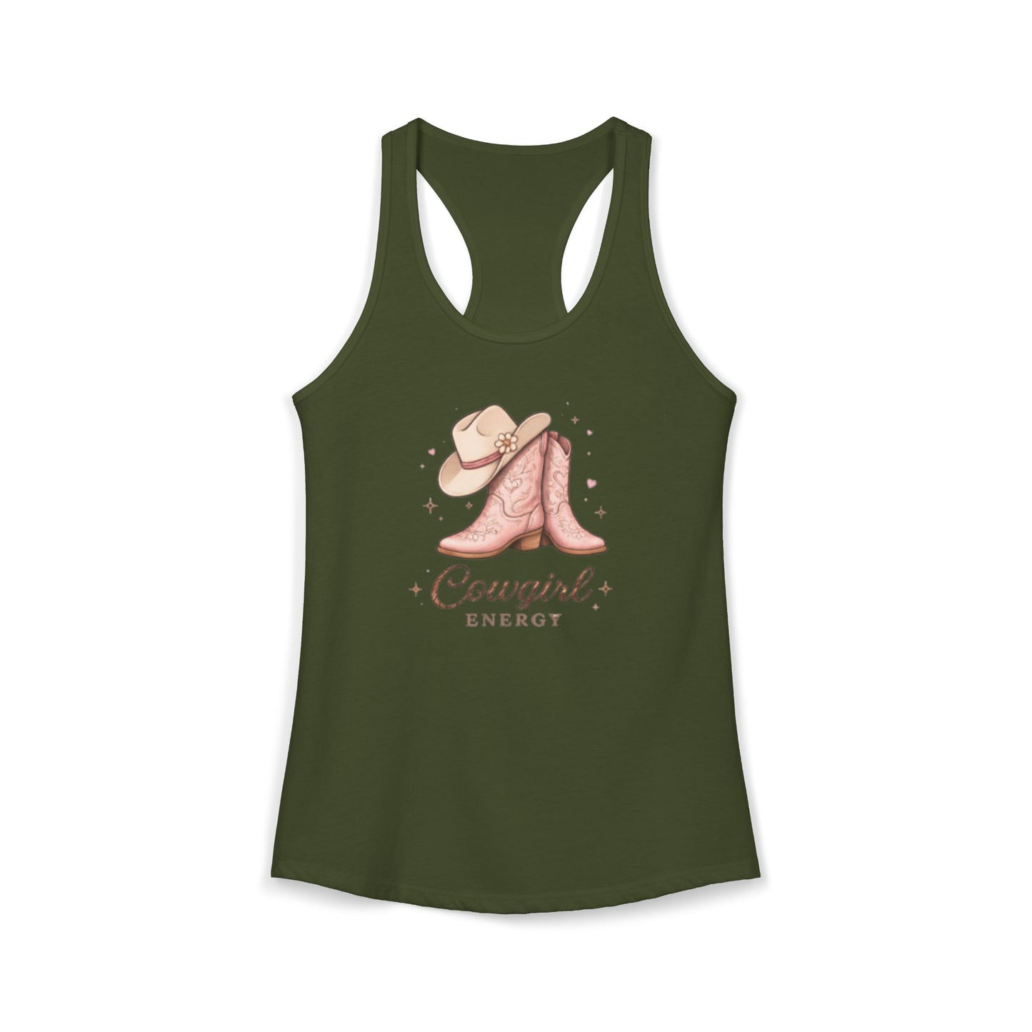 COWGIRL ENERGY – Women's Ideal Racerback Tank