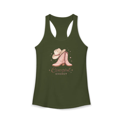 COWGIRL ENERGY – Women's Ideal Racerback Tank