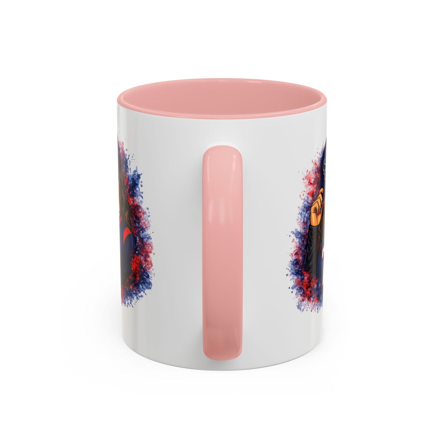 TEXANS GIRL REPPIN - Accent Coffee Mug (11, 15oz)