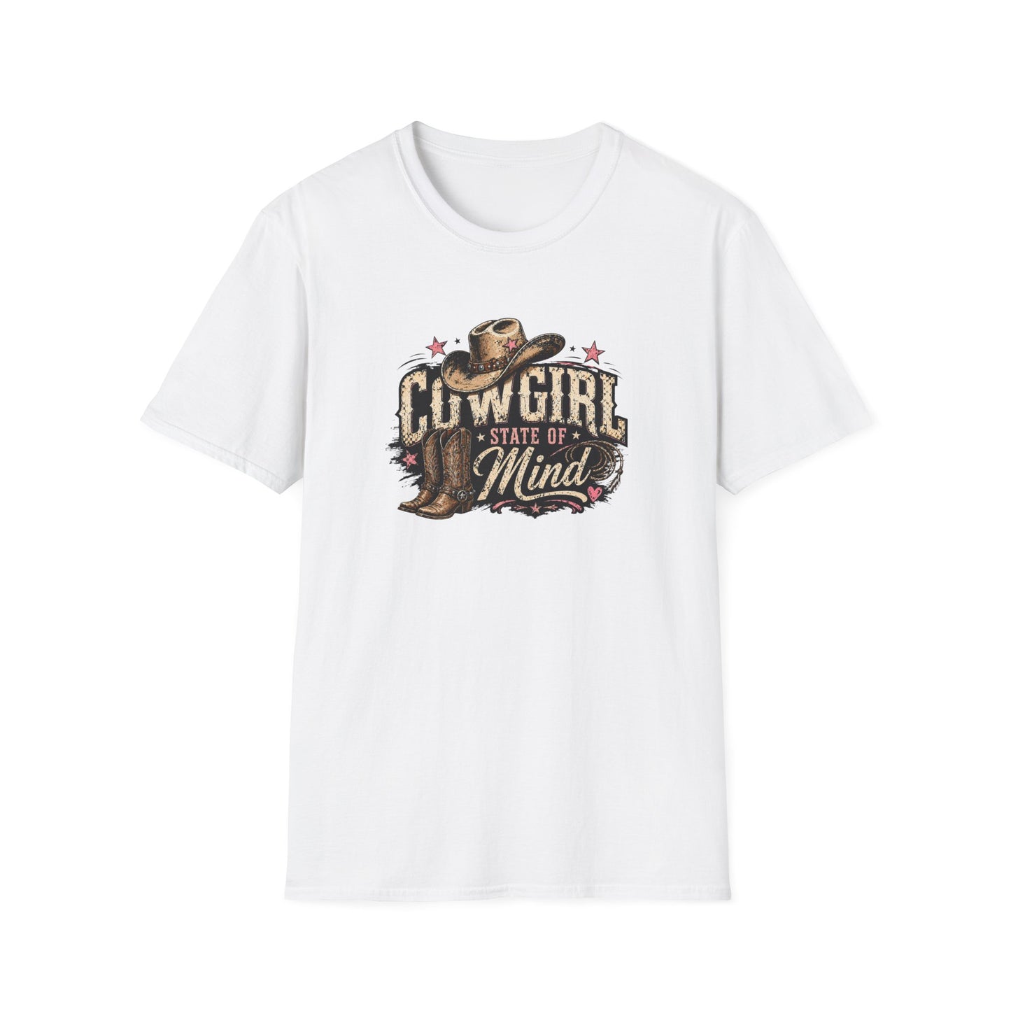 COWGIRL STATE OF MIND - Unisex Soft Style T-Shirt