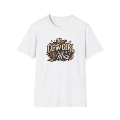 COWGIRL STATE OF MIND - Unisex Soft Style T-Shirt