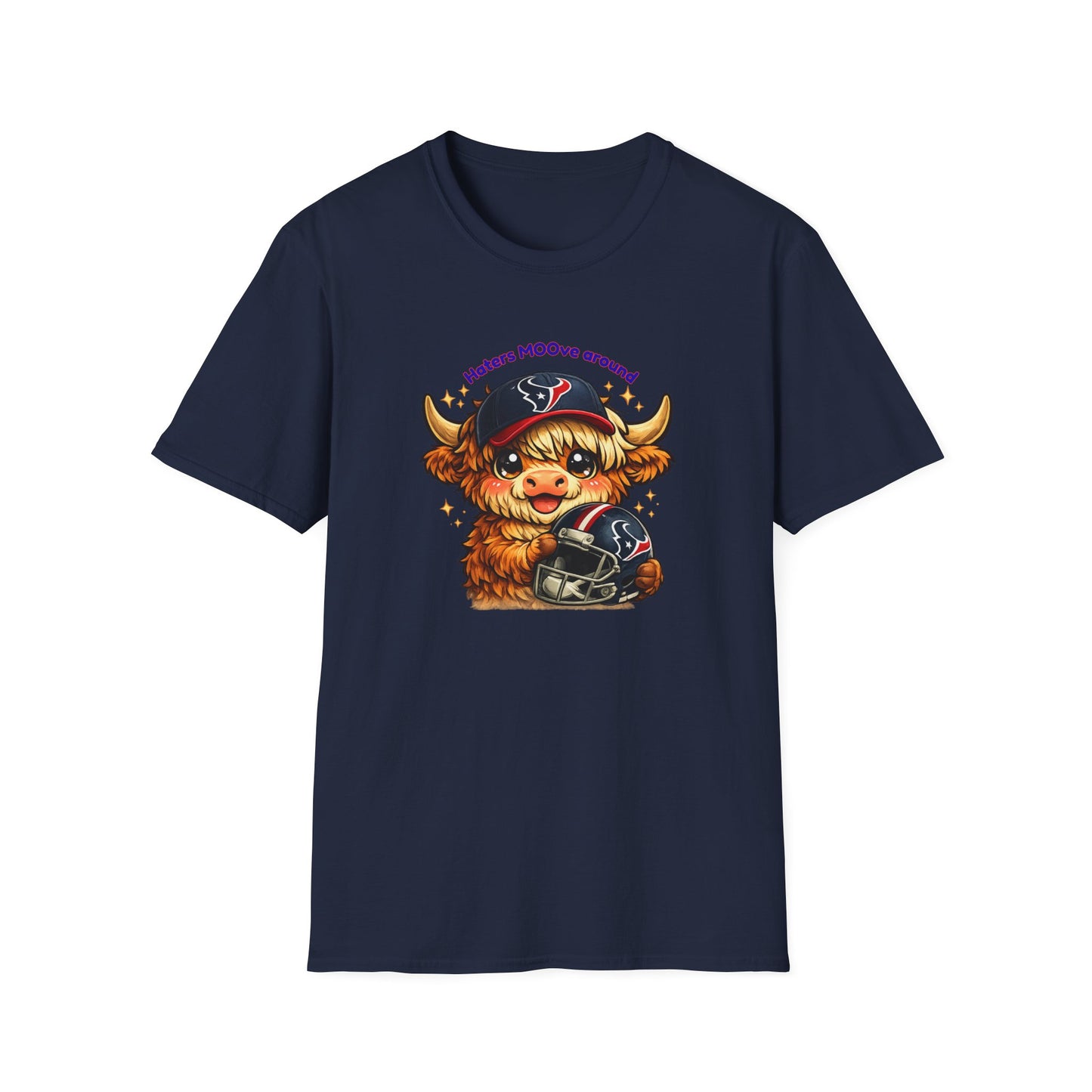 Haters MOOve around - Unisex Soft Style T-Shirt