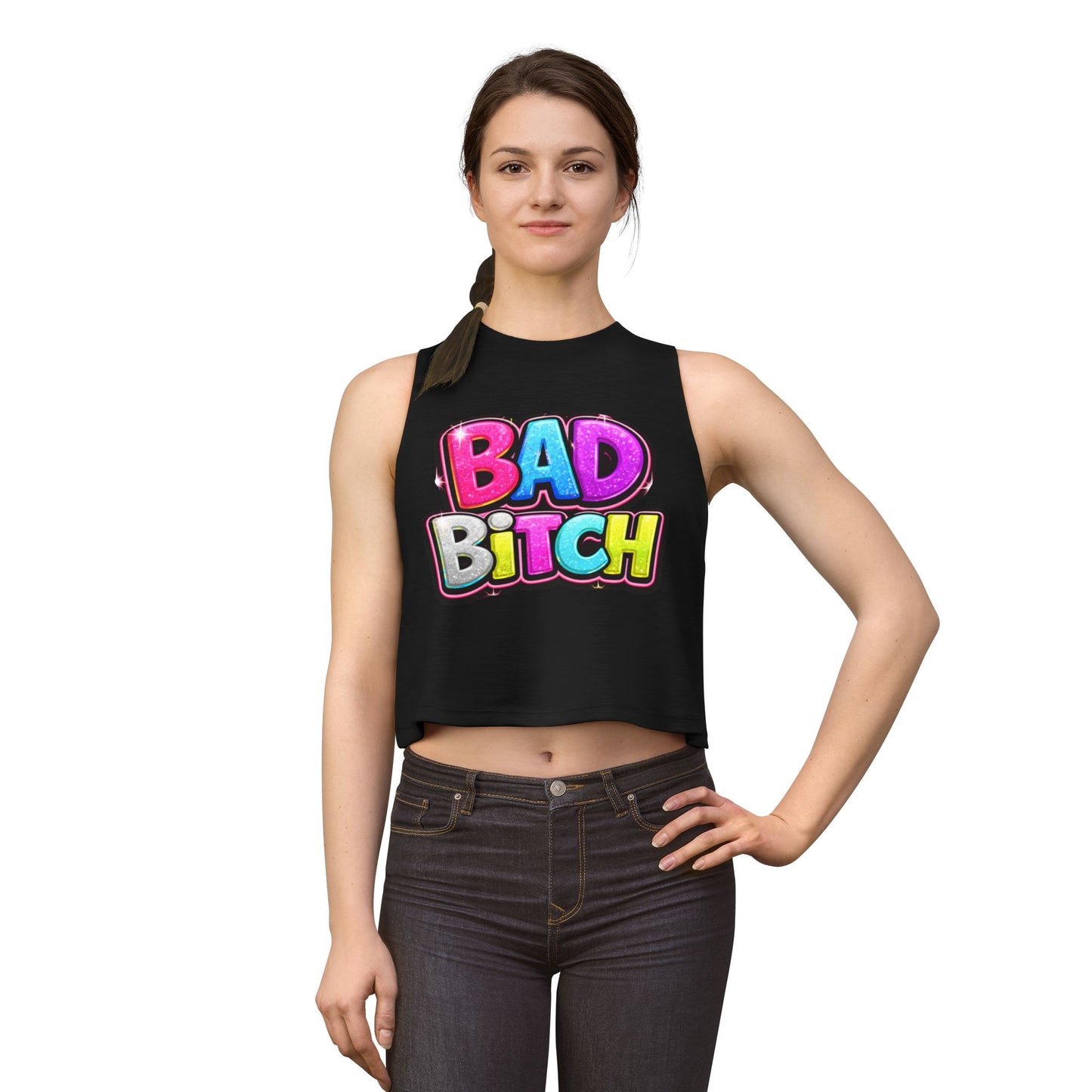 BAD BITCH - Women's Crop Top