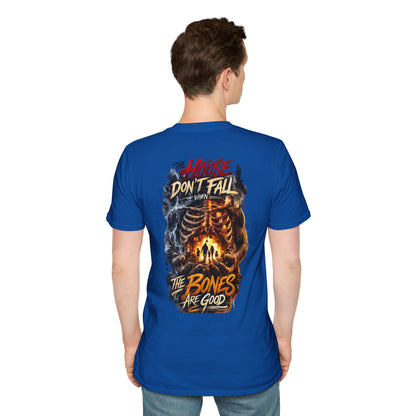 HOUSE DON'T FALL - (Front/Back Print) Unisex Soft Style T-Shirt