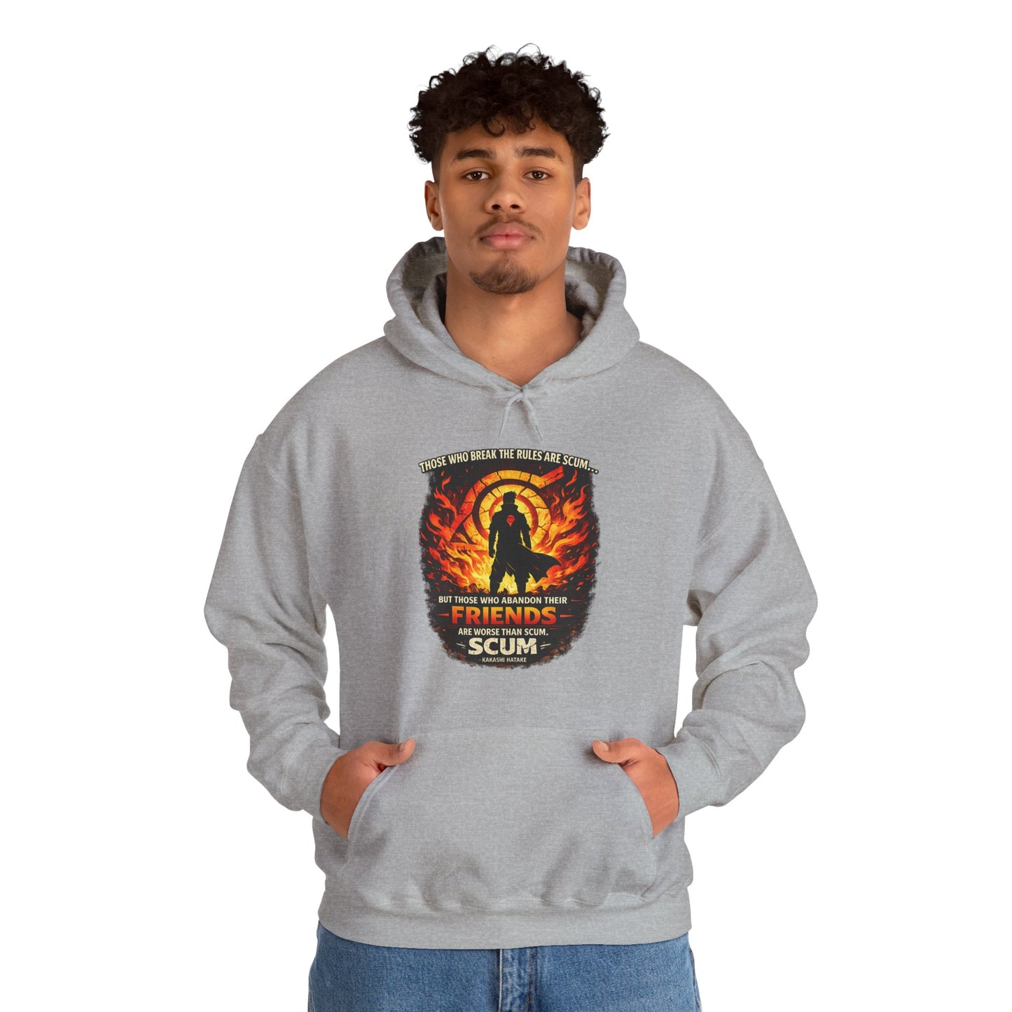 Naruto Loyalty Hoodie | Anime Quote Streetwear Pull-Over