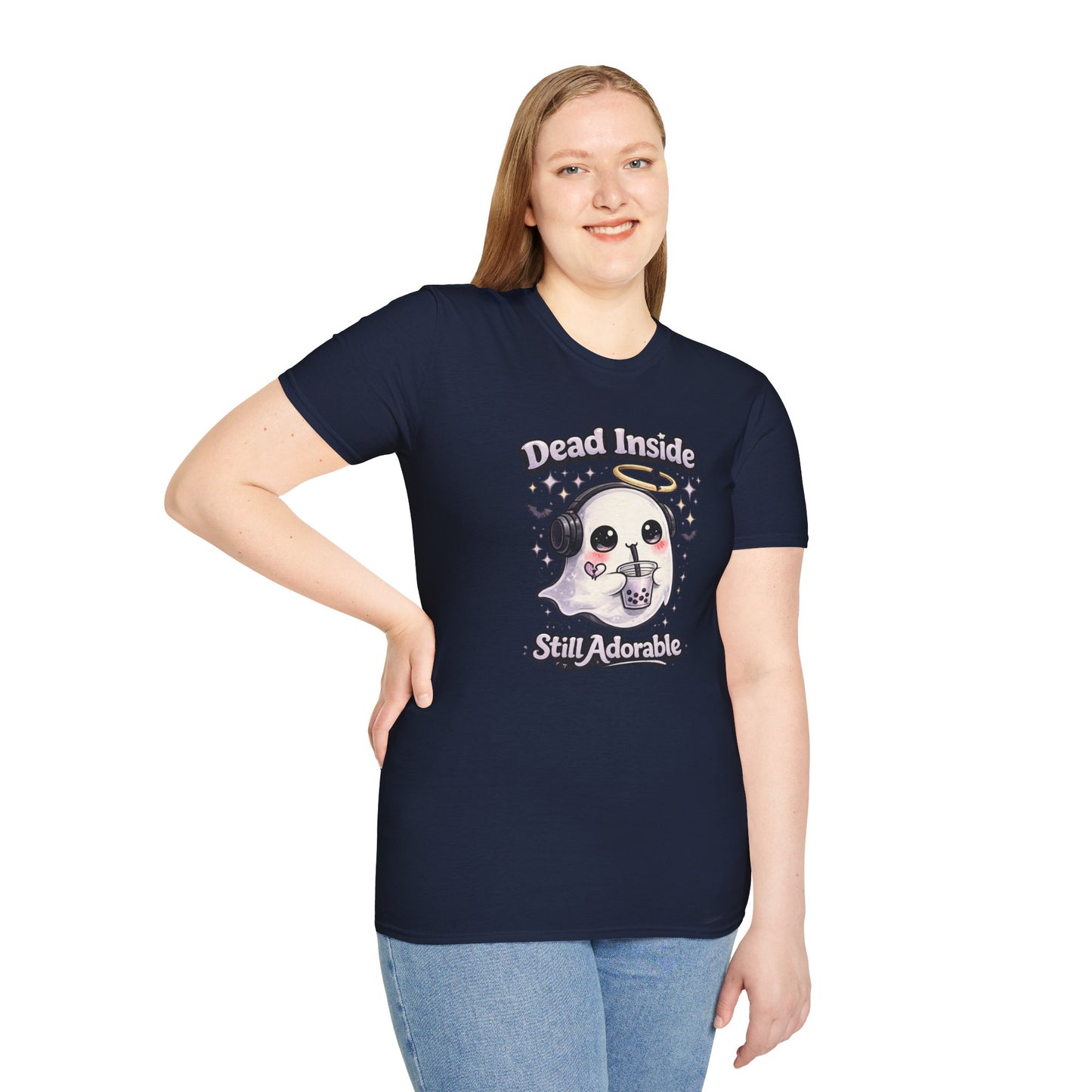 DEAD INSIDE BUT STILL ADORABLE - Unisex Soft Style T-Shirt