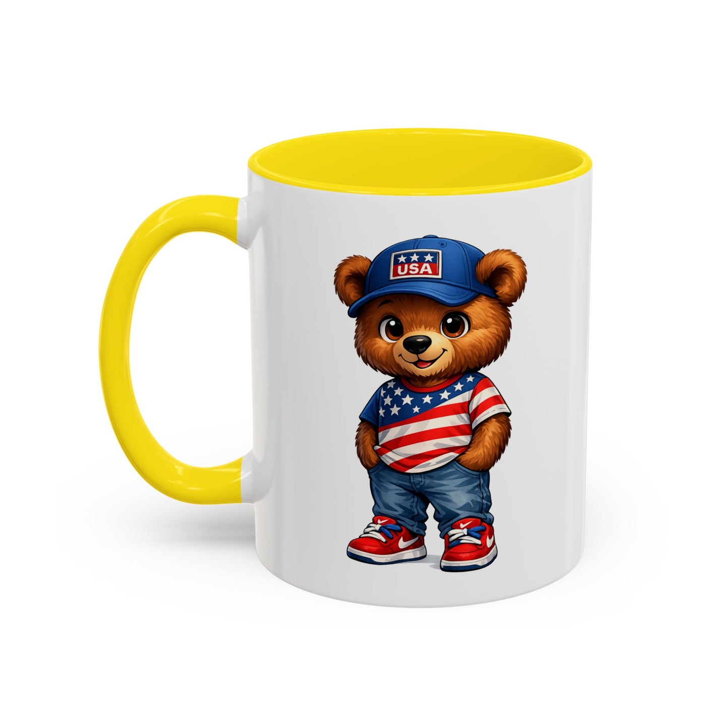 BERRY - REPPIN THE USA - Accent Coffee Mug (11, 15oz)