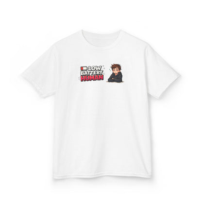 LOW BATTERY HUMAN - Kids Cotton™ Tee