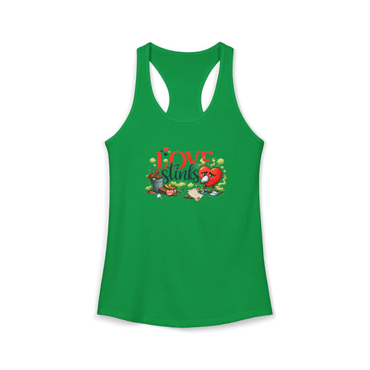 LOVE STINKS – Women's Ideal Racerback Tank
