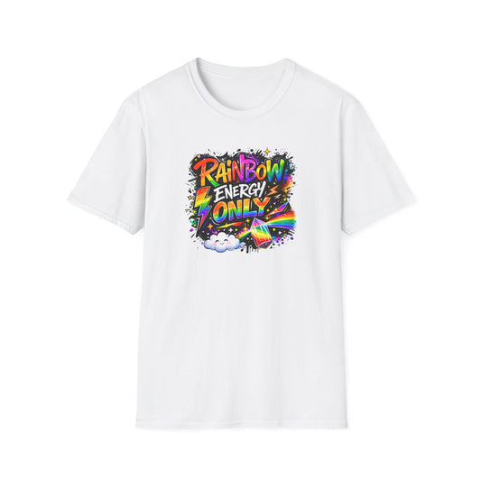 RAINBOW ENERGY ONLY - Unisex Softstyle T-Shirt