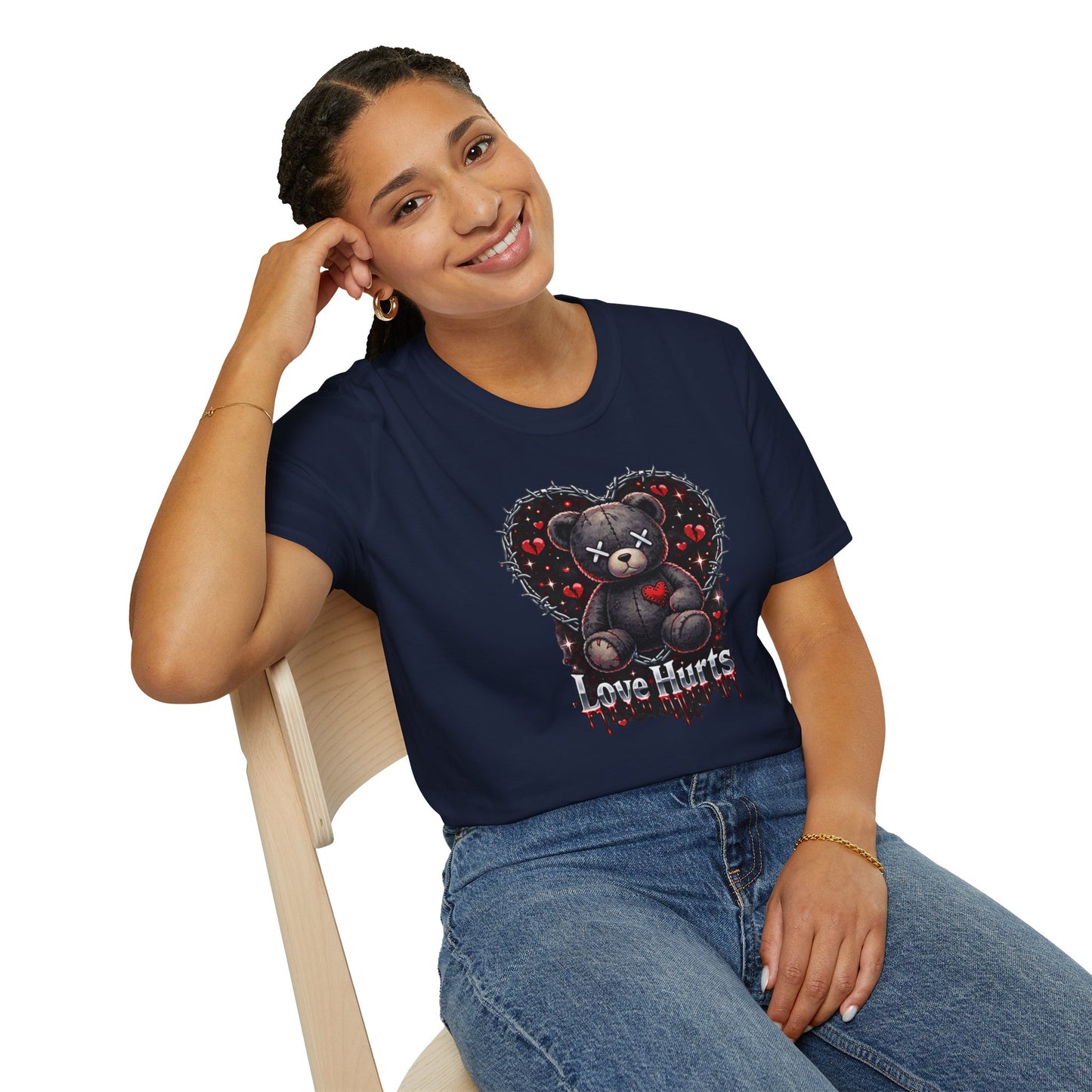 LOVE HURTS - Unisex Soft Style T-Shirt