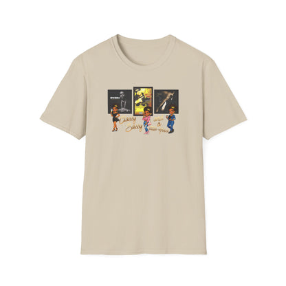 CLASSY-SASSY AND A LITTLE HOOD - Unisex Softstyle T-Shirt
