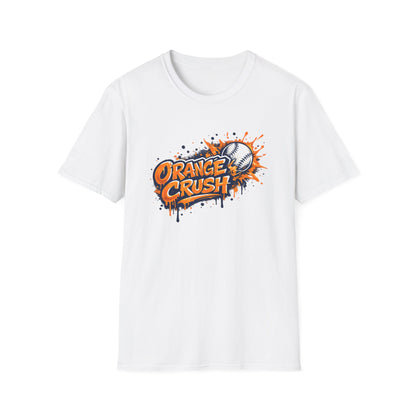 ORANGE CRUSH-GRAFFITI ART - Unisex Soft Style T-shirt
