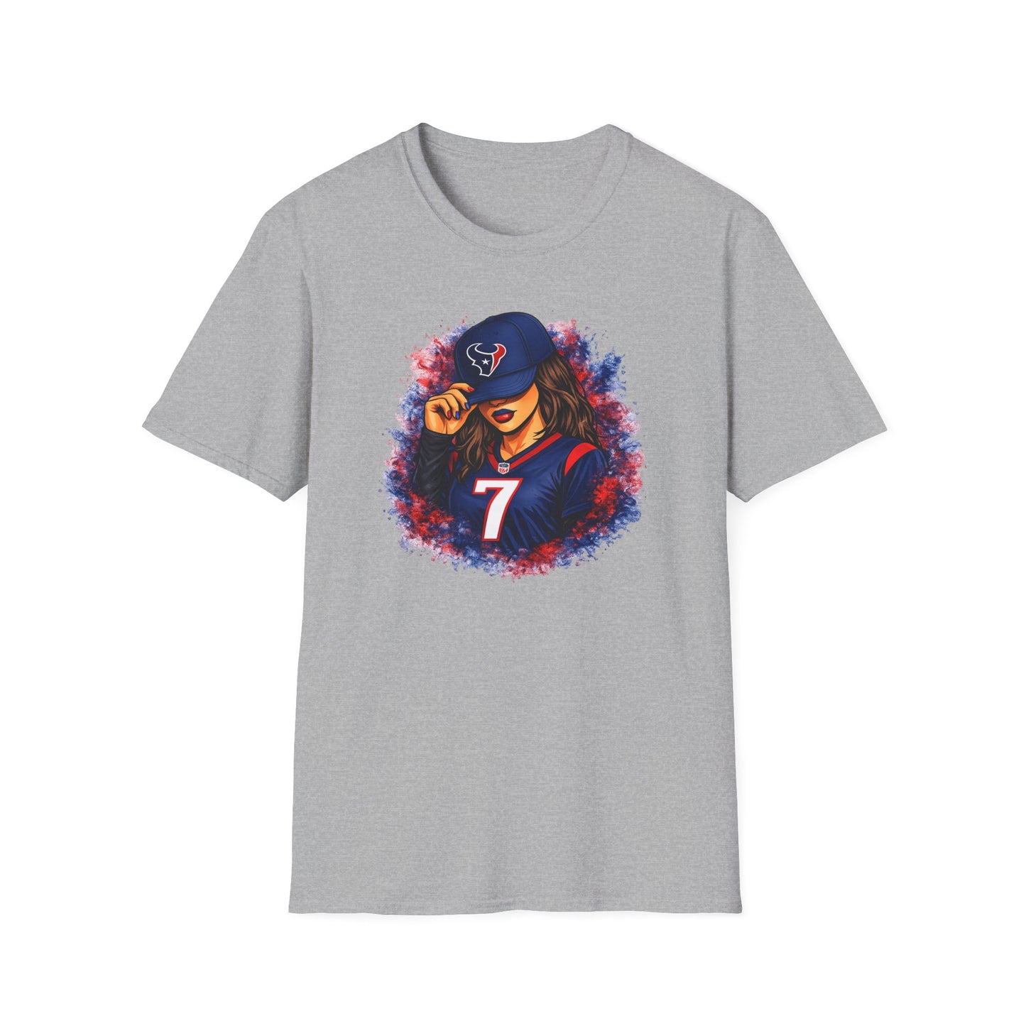 TEXANS Girl Fan - Latina - Unisex Soft Style T-Shirt