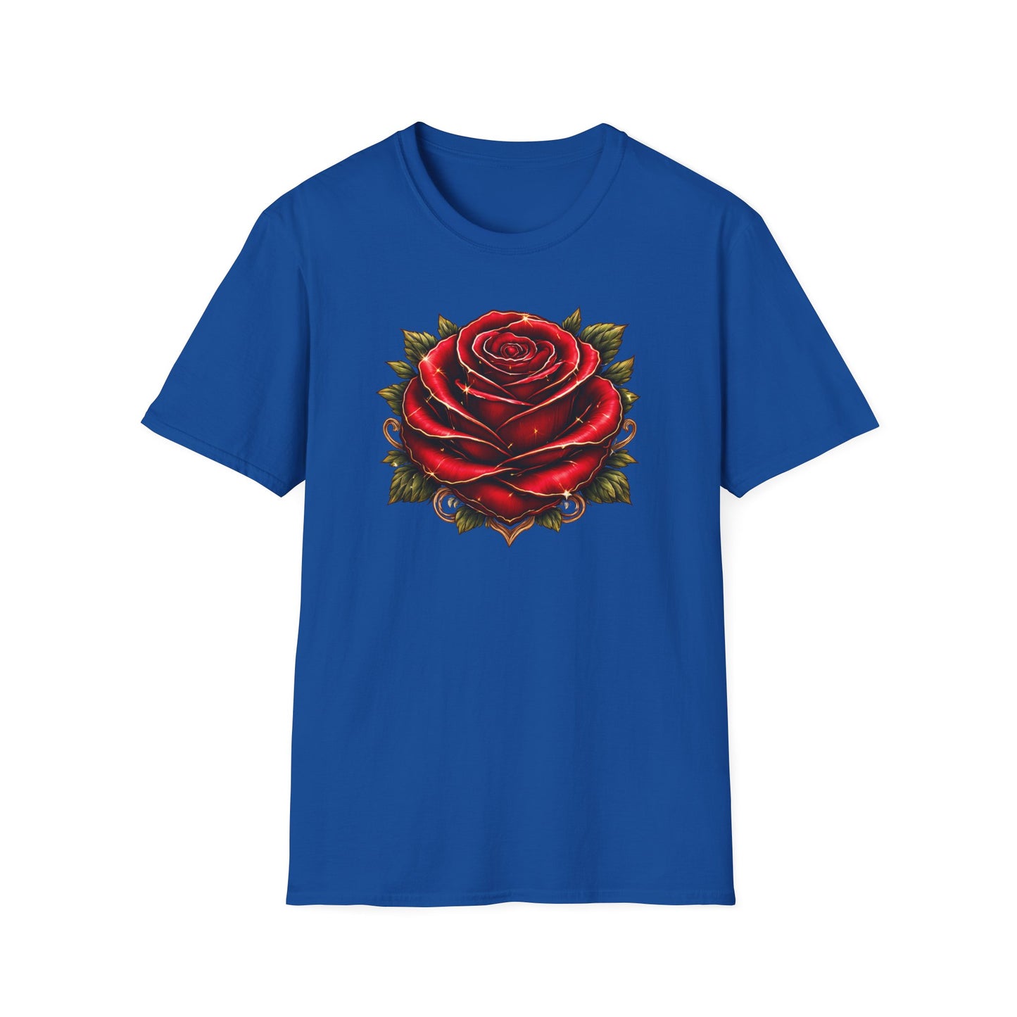 RED ROSE - Unisex Soft Style T-Shirt