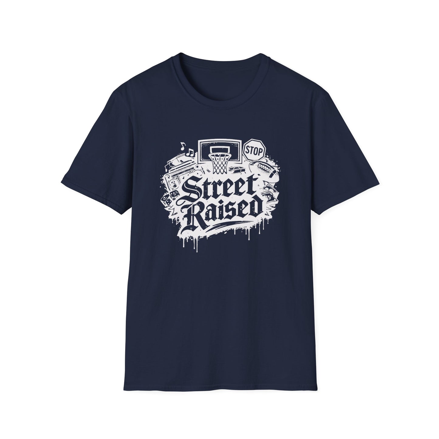STREET RAISED - Unisex Soft Style T-Shirt