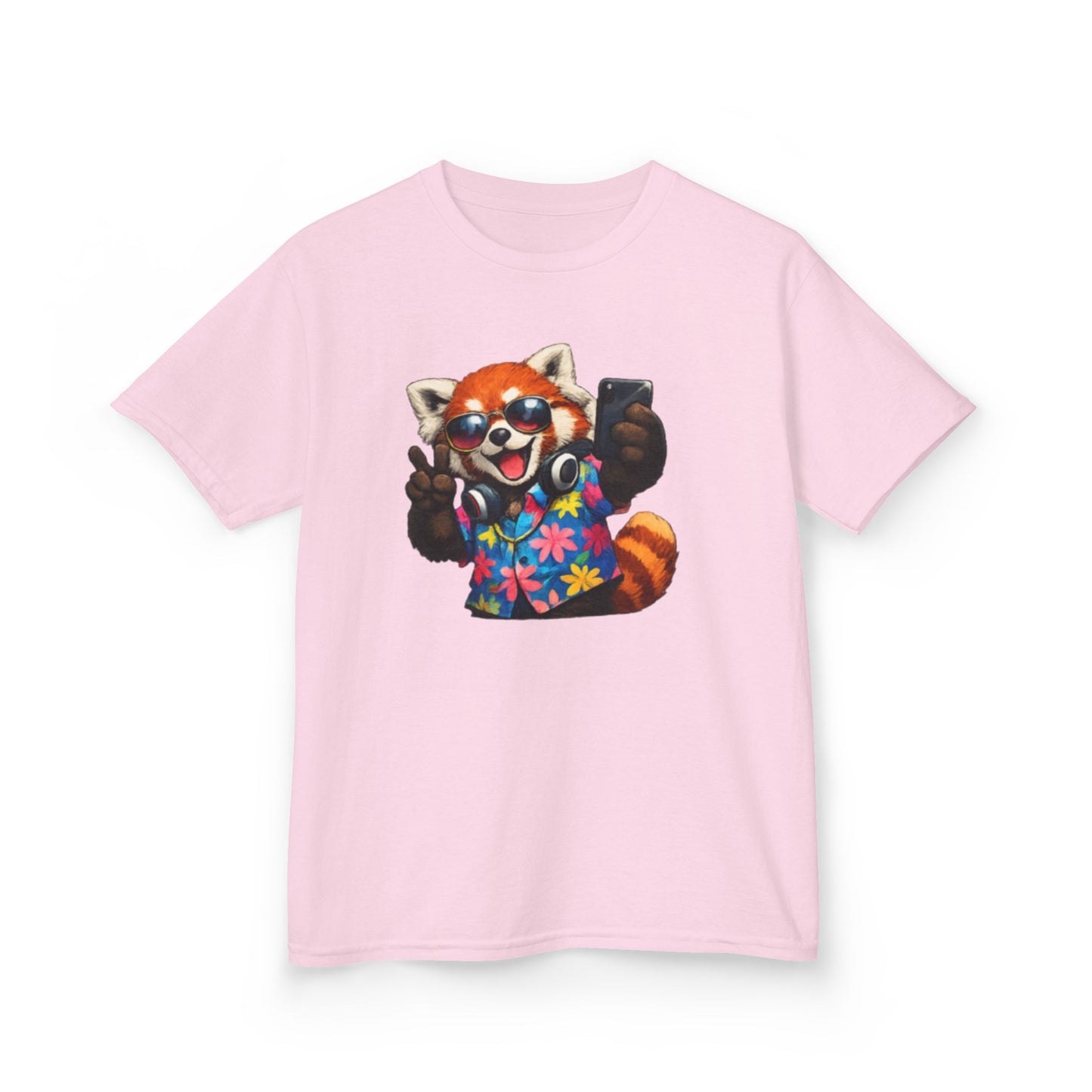 SELFIE TIME - RED PANDA STYLE - Kids Cotton™ Tee