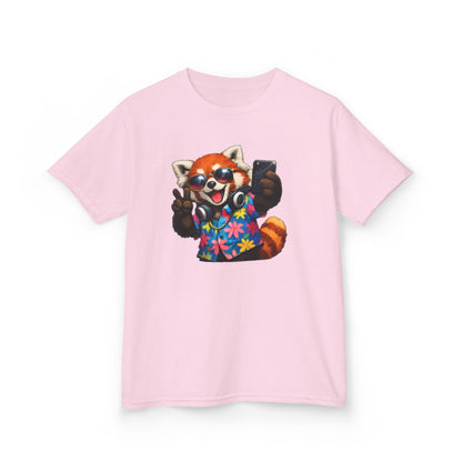 SELFIE TIME - RED PANDA STYLE - Kids Cotton™ Tee